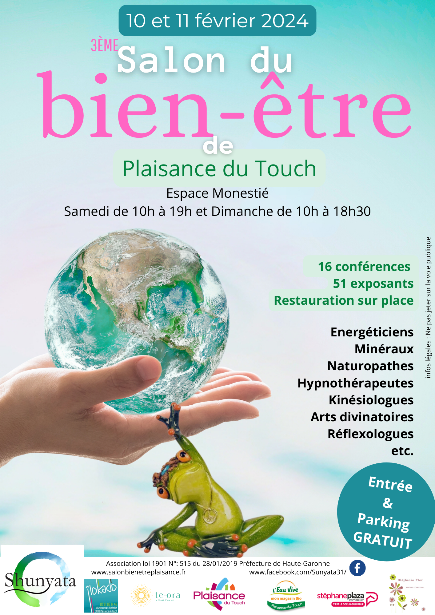 affiche salon bien etre plaisance du touch 2024